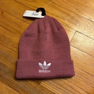 Mauve Adidas beanie